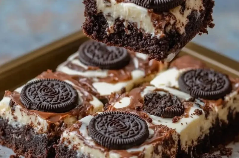Oreo Cheesecake Brownies