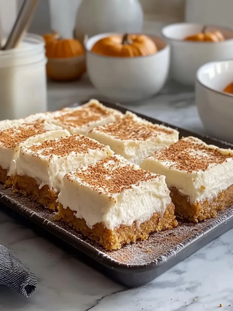 Deliciously Creamy Frosted Pumpkin Spice Bars You’ll Love 5 Creamy Frosted Pumpkin Spice Bars