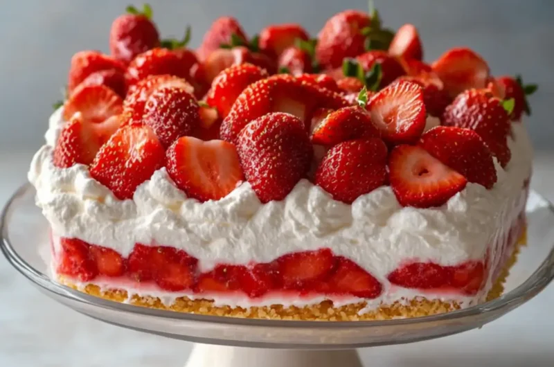 No-Bake Strawberry Delight