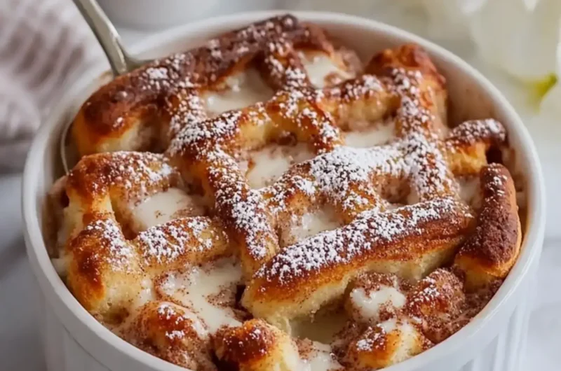 Cinnamon Roll Bread Pudding