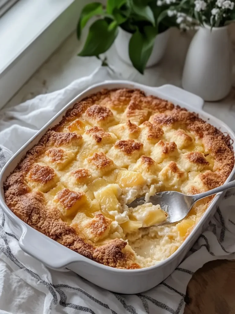 Pineapple Cream Cheese Cobbler: Sweet Comfort Awaits! 4 Pineapple Cream Cheese Cobbler