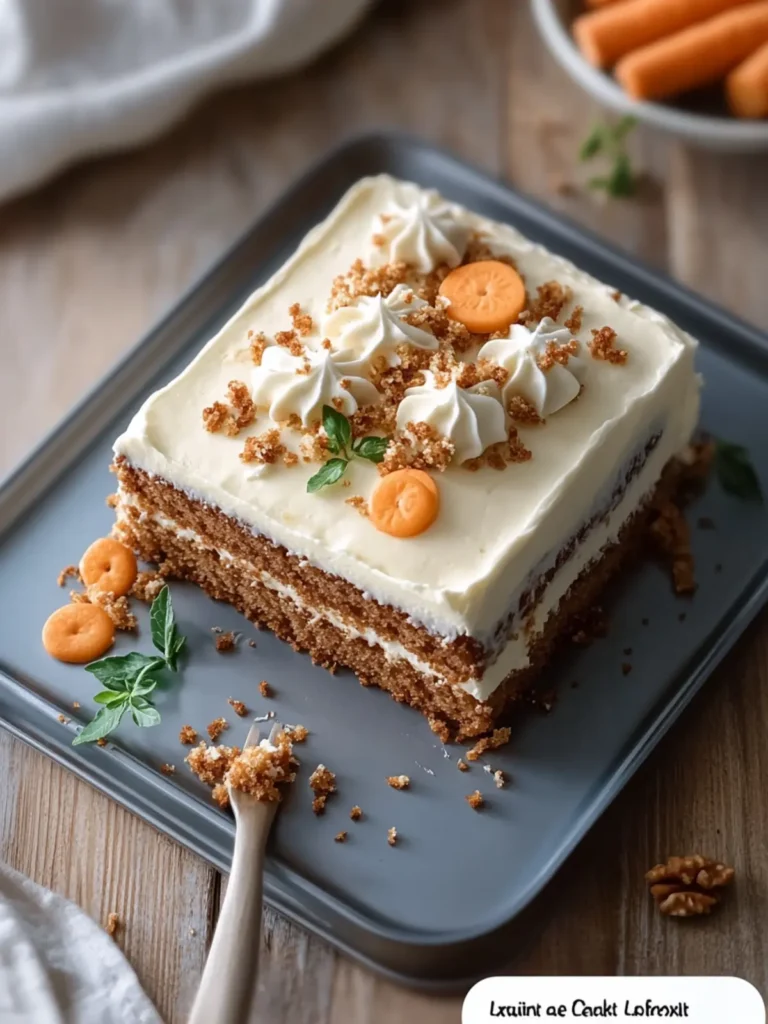 Carrot Cake Sheet Cake