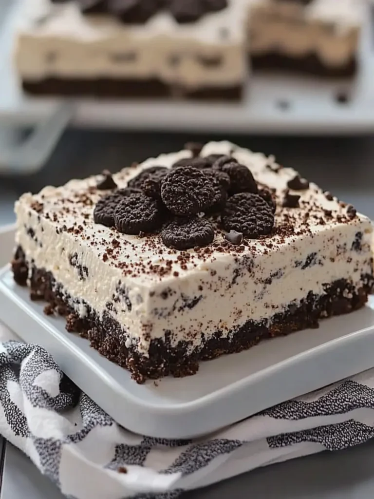 Irresistible No-Bake Cookies and Cream Cheesecake Bars 2 No-Bake Cookies and Cream Cheesecake Bars