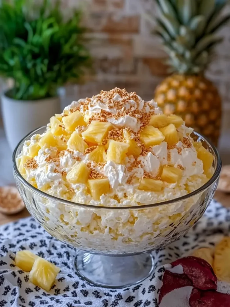 Pineapple Cheesecake Fluff Salad That Will Wow Your Guests 4 Pineapple Cheesecake Fluff Salad