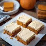 Creamy Frosted Pumpkin Spice Bars