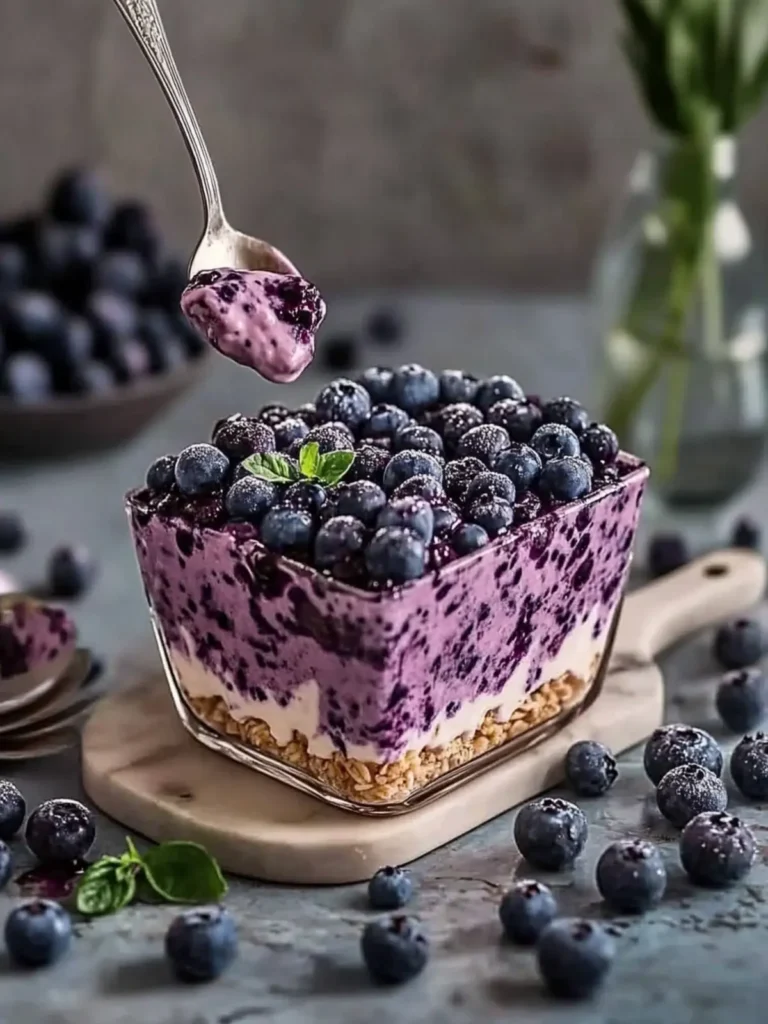 Irresistible Creamy No-Bake Blueberry Delight Recipe You’ll Love 4 Creamy No-Bake Blueberry Delight