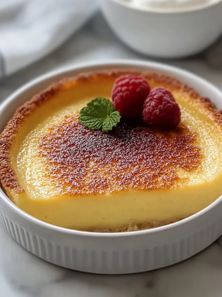 Amish Baked Custard