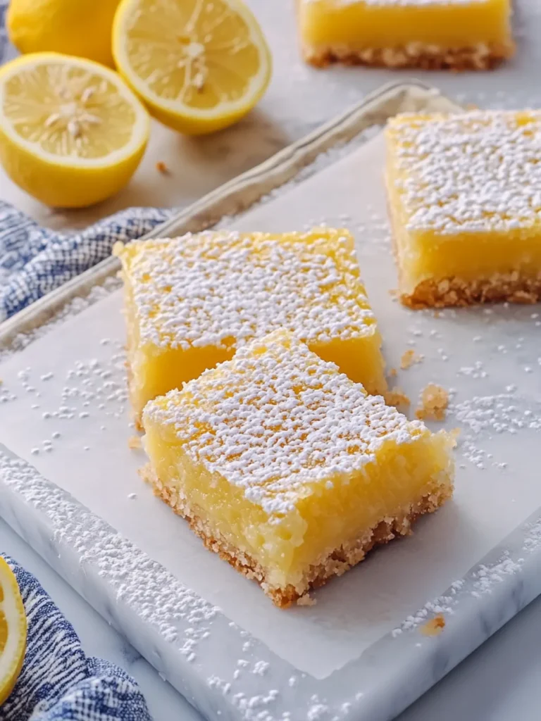 Delicious Two-Ingredient Lemon Bars You Can’t Resist 2 Two-Ingredient Lemon Bars