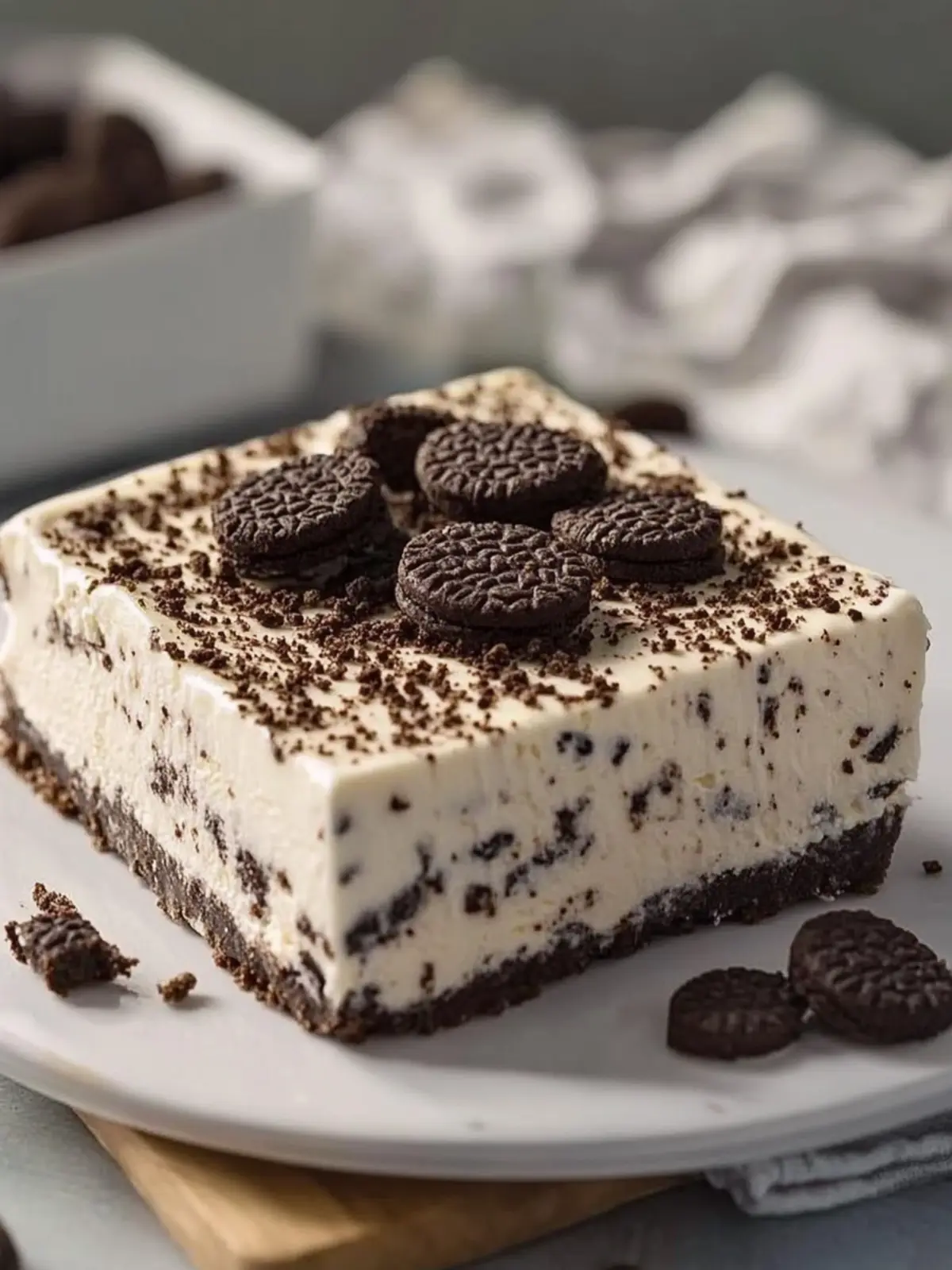Irresistible No-Bake Cookies and Cream Cheesecake Bars 5 No-Bake Cookies and Cream Cheesecake Bars