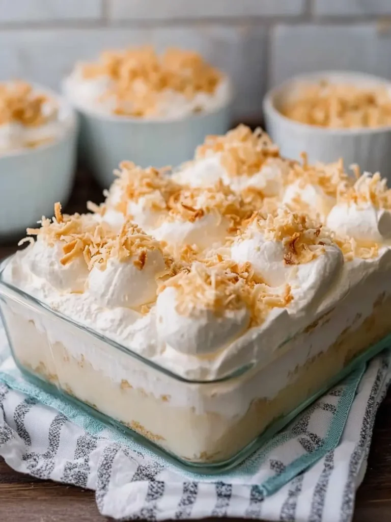 Coconut Cream Dream Dessert