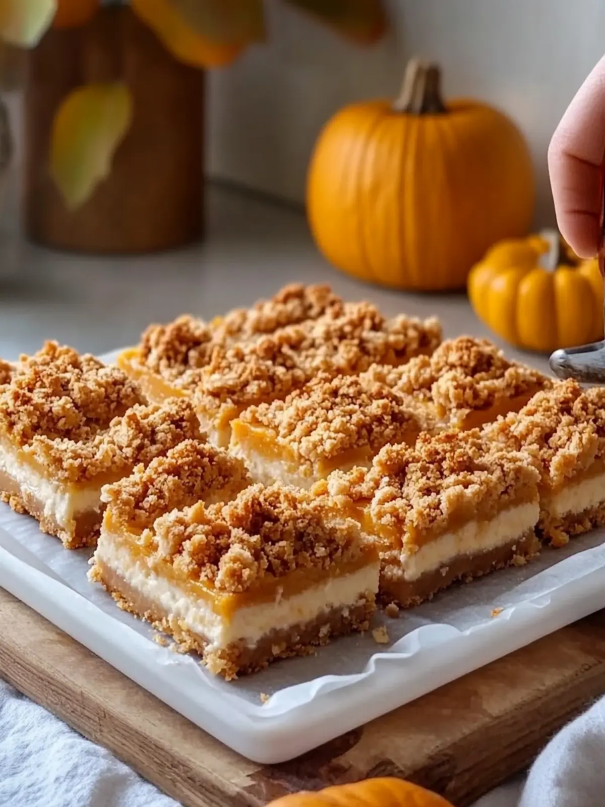 Ultimate Pumpkin Cheesecake Crumble Bars You’ll Love 5 Pumpkin Cheesecake Crumble Bars