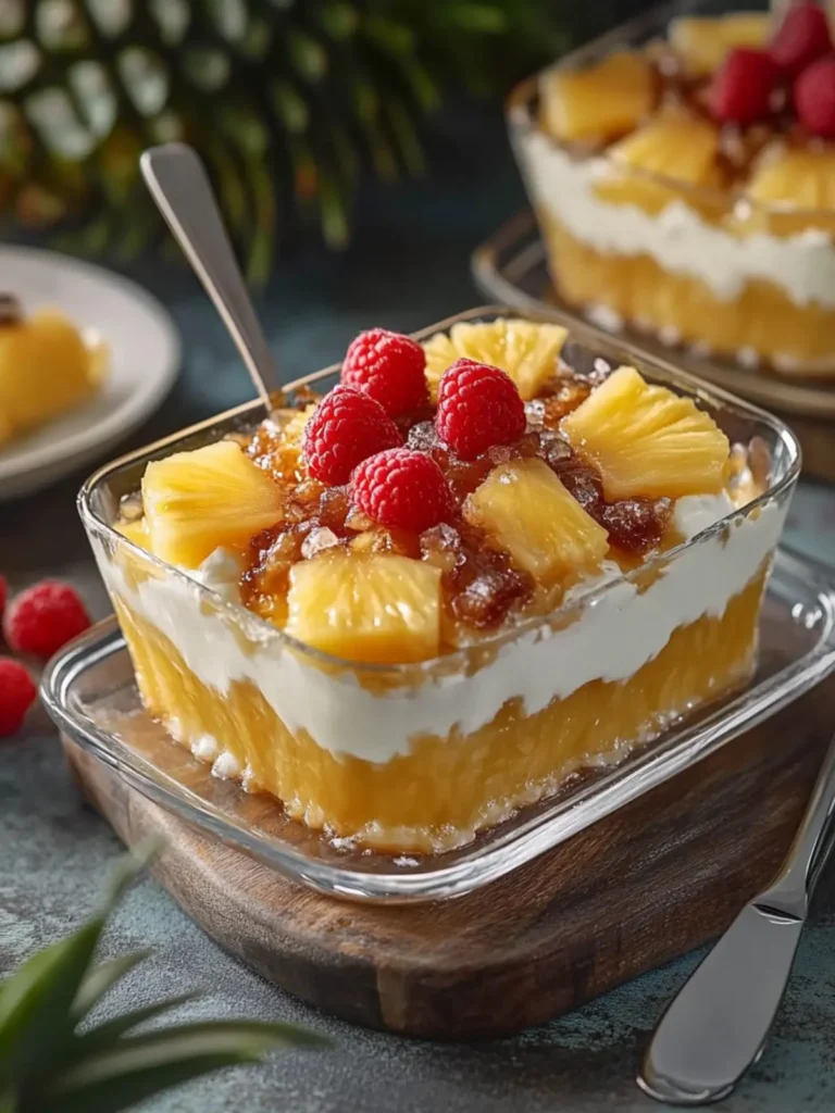 Delicious Pineapple Upside-Down Cream Dessert to Impress 4 Pineapple Upside-Down Cream Dessert