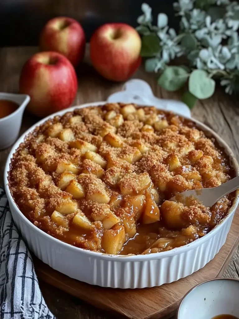 Caramel Apple Dump Cake: The Easiest Sweet Indulgence at Home 4 Caramel Apple Dump Cake