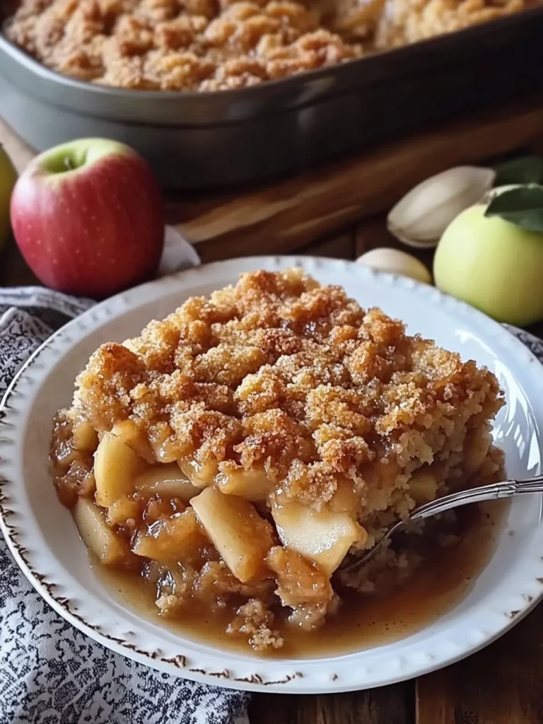 Caramel Apple Dump Cake: The Easiest Sweet Indulgence at Home 3 Caramel Apple Dump Cake