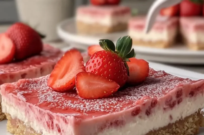 Strawberry Cheesecake Bars