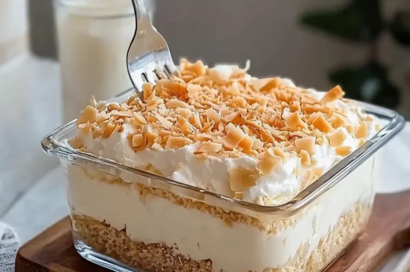 Coconut Cream Layered Dessert