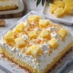 Tantalizing Pineapple Coconut Cream Sheet Cake for Your Table 17 Pineapple coconut cream sheet cake