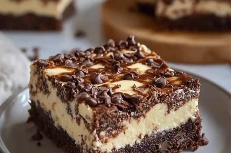 Brownie Cheesecake Bars