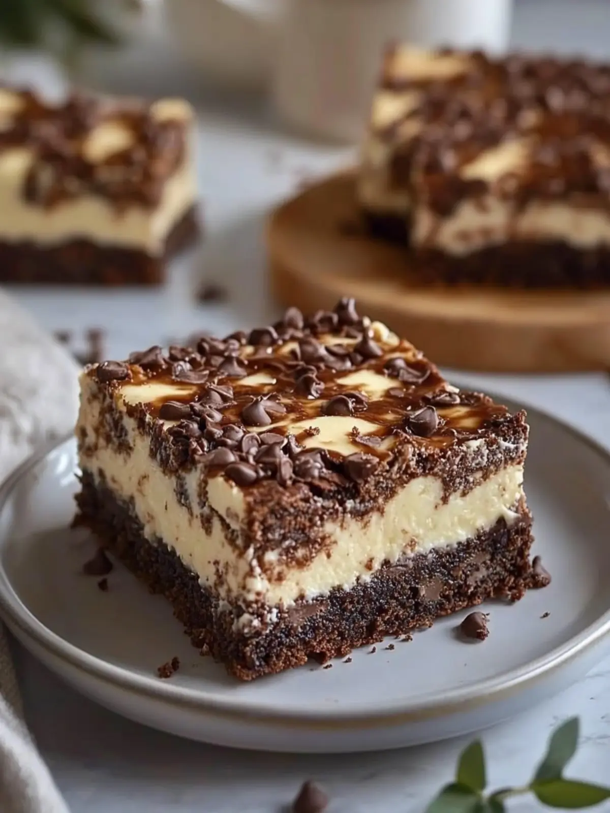 Brownie Cheesecake Bars