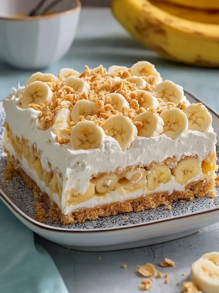 Irresistible Banana Cream Pie Poke Cake You’ll Love to Make 3 Banana Cream Pie Poke Cake