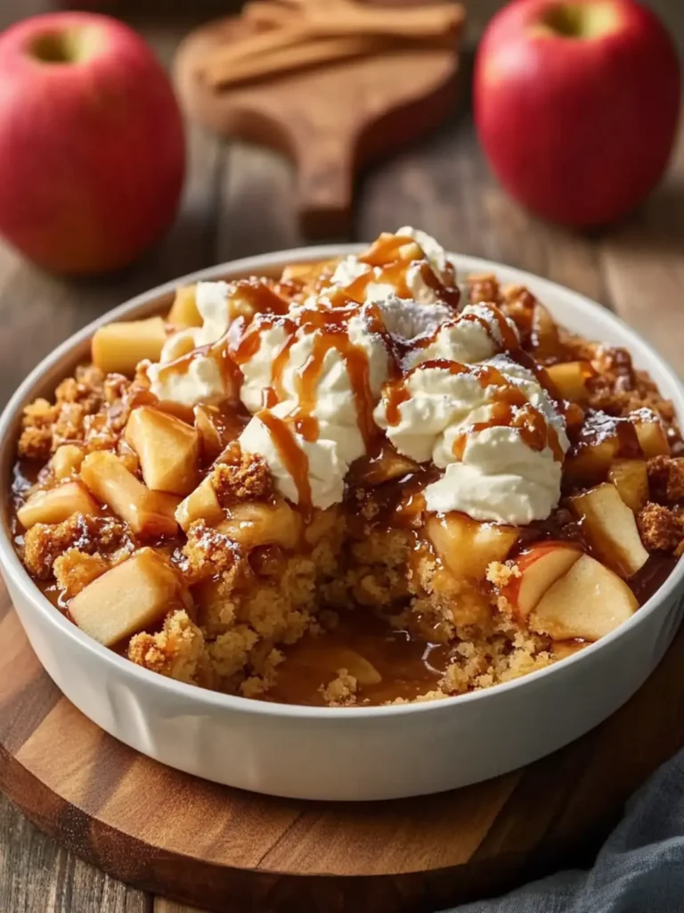Irresistible Caramel Apple Dump Cake Your Family Will Love 2 Caramel Apple Dump Cake