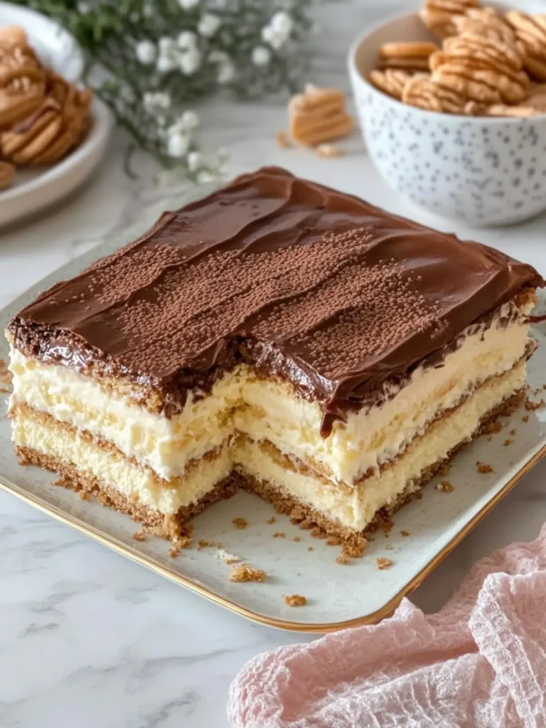 Easy Eclair Cake
