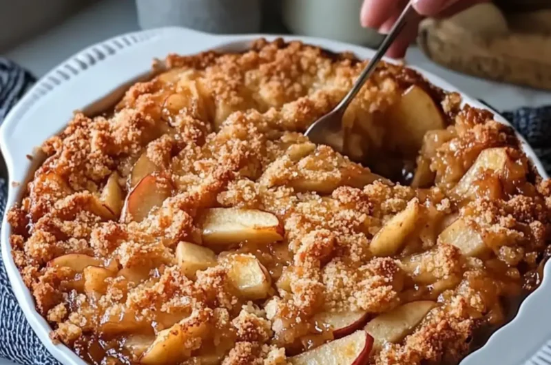 Caramel Apple Dump Cake