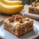 Deliciously Moist Banana Walnut Cake Bars You'll Love 17 Banana Walnut Cake Bars