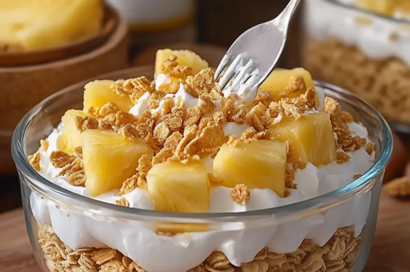 Pineapple Graham Dessert