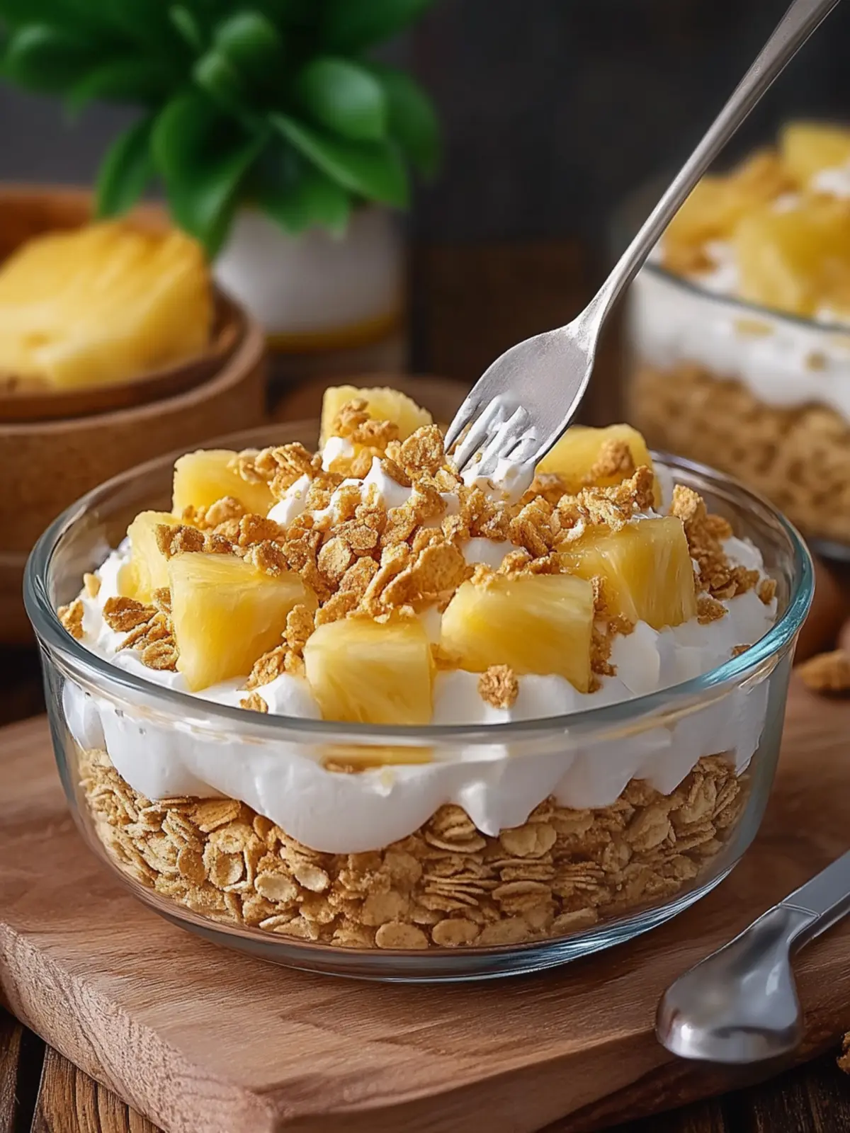 Delicious Pineapple Graham Dessert: A Sweet Tropical Escape 5 Pineapple Graham Dessert