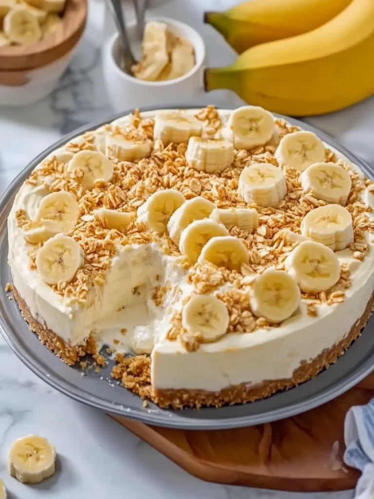 Scoopable Banana Pudding Cheesecake for Easy Indulgence 2 Scoopable Banana Pudding Cheesecake