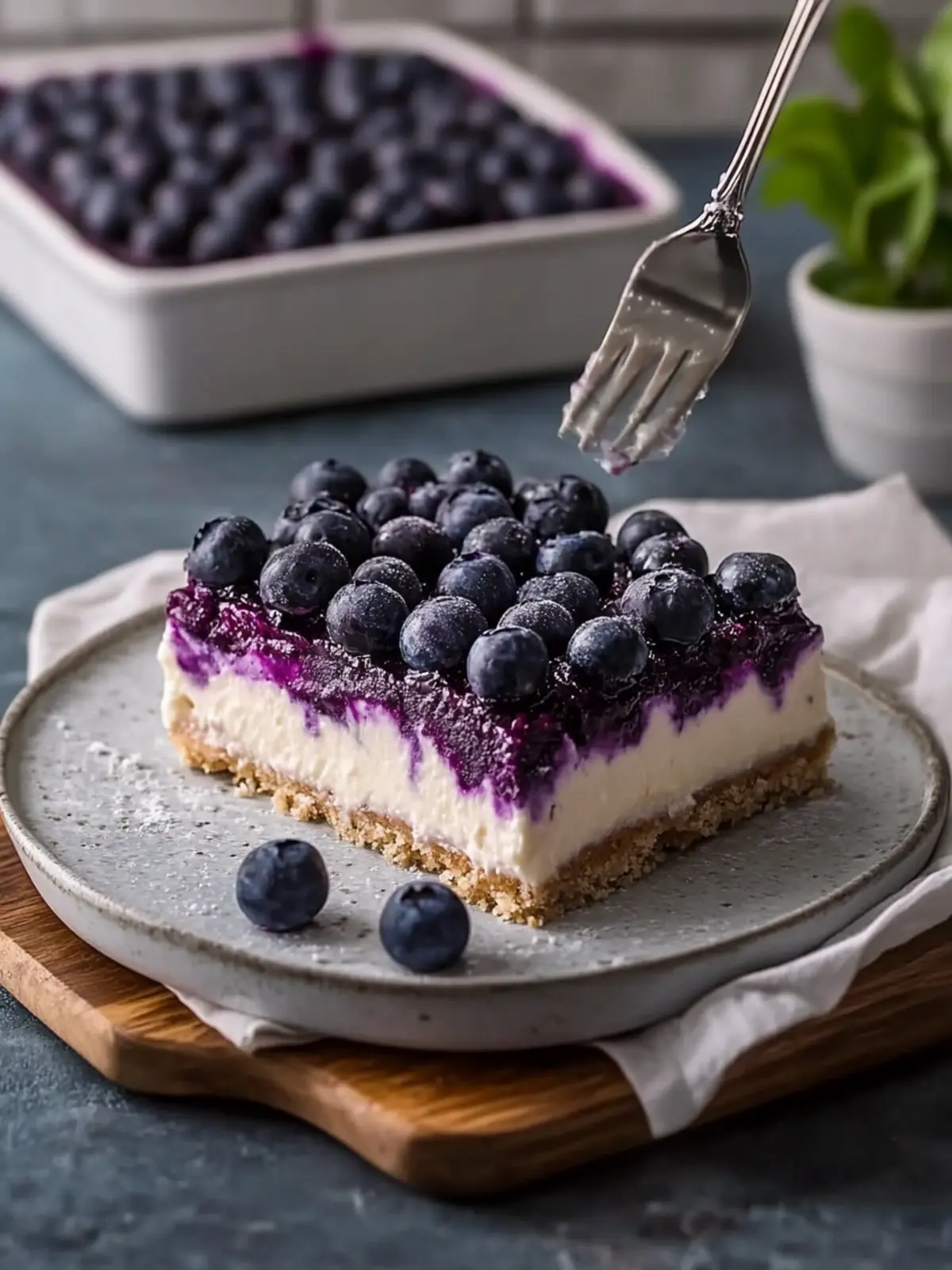 No-Bake Blueberry Cheesecake Bars That Everyone Will Love 5 No-Bake Blueberry Cheesecake Bars