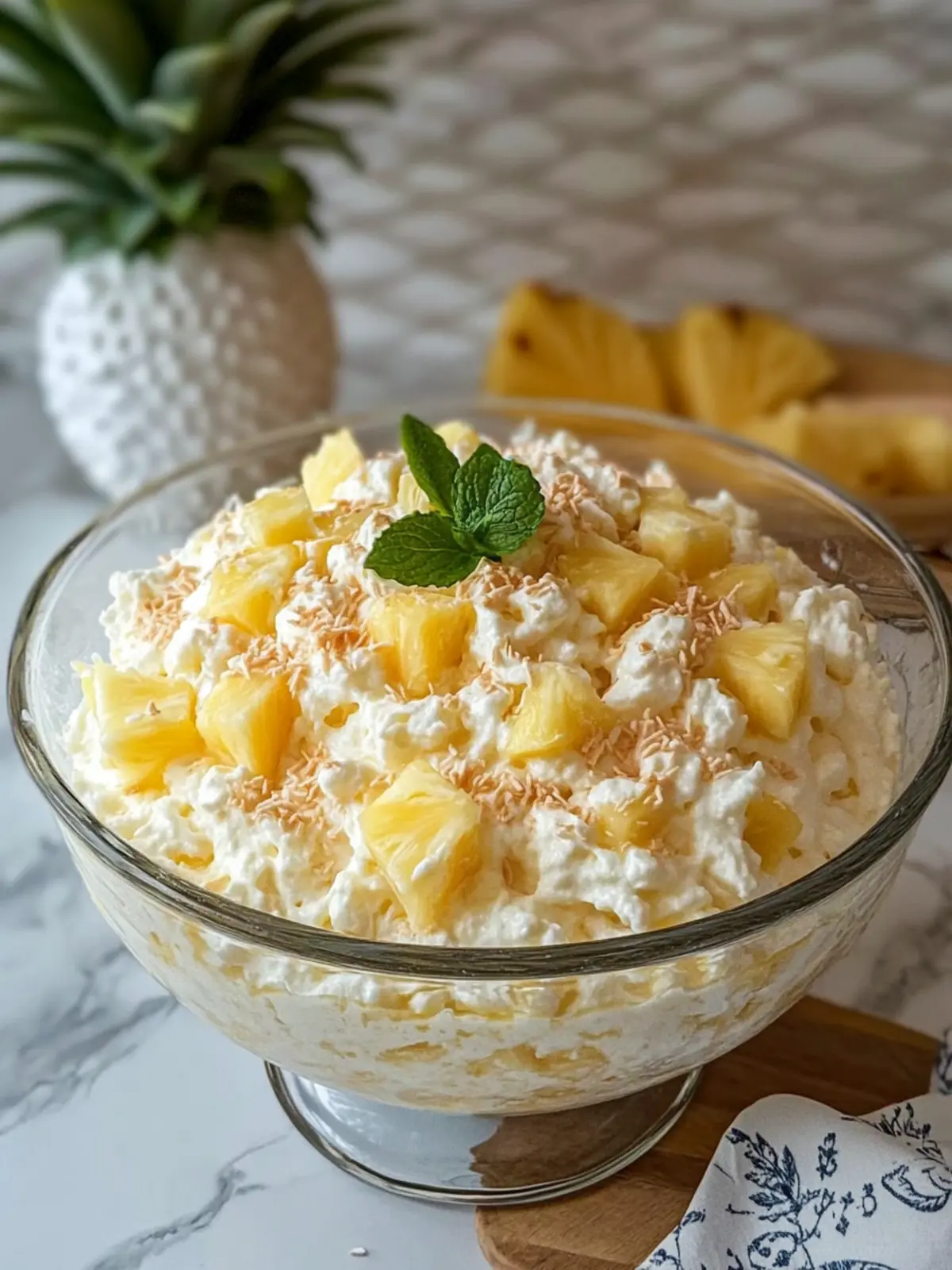 Pineapple Cheesecake Fluff Salad That Will Wow Your Guests 5 Pineapple Cheesecake Fluff Salad