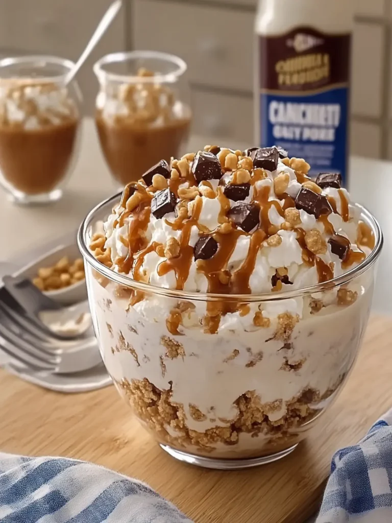 Decadent Snickers Caramel Fluff Dessert That Wow Your Guests 3 Snickers Caramel Fluff Dessert