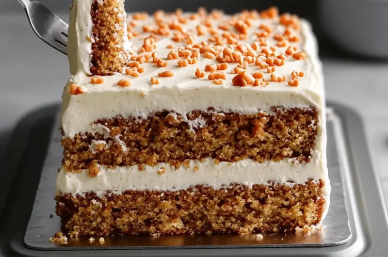 Carrot Cake Sheet Cake