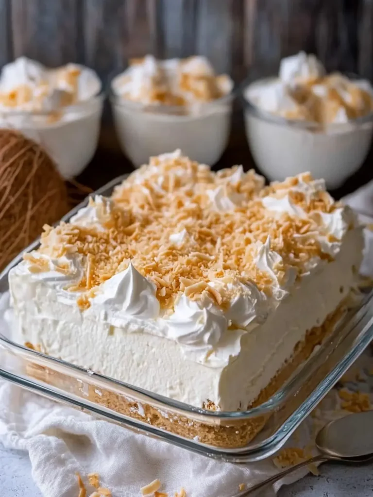 Coconut Cream Dream Dessert