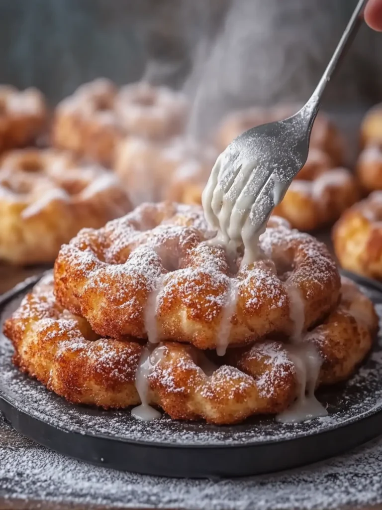 Irresistible Baked Cinnamon Apple Fritters Just Like Grandma's 3 Baked Cinnamon Apple Fritters