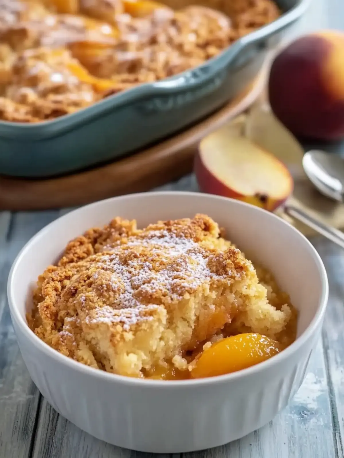 Easy Peach Cobbler Dump Cake That Will Wow Your Guests 5 Peach Cobbler Dump Cake
