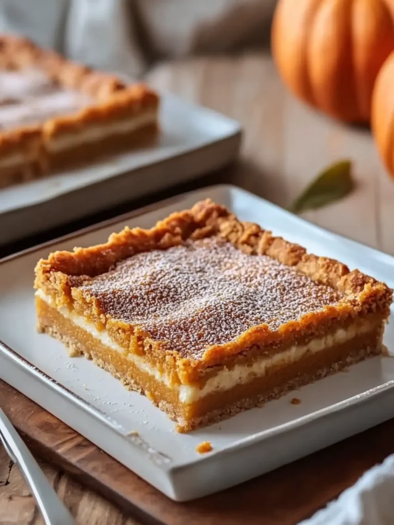 Dreamy Pumpkin Pie Bars Perfect for Fall Gatherings 4 Pumpkin Pie Bars