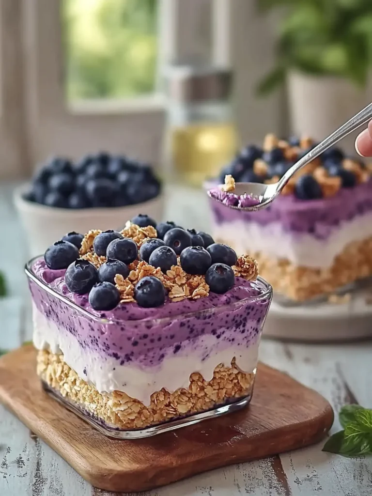 Irresistible Creamy No-Bake Blueberry Delight Recipe You’ll Love 3 Creamy No-Bake Blueberry Delight