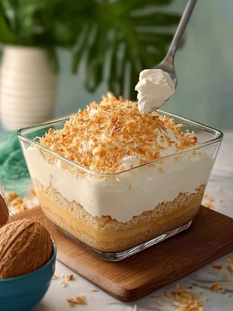 Irresistible Coconut Cream Layered Dessert for Every Occasion 3 Coconut Cream Layered Dessert