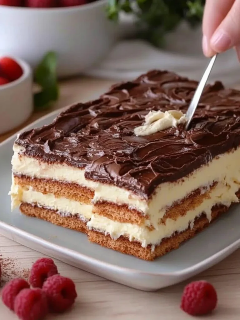 Easy Eclair Cake