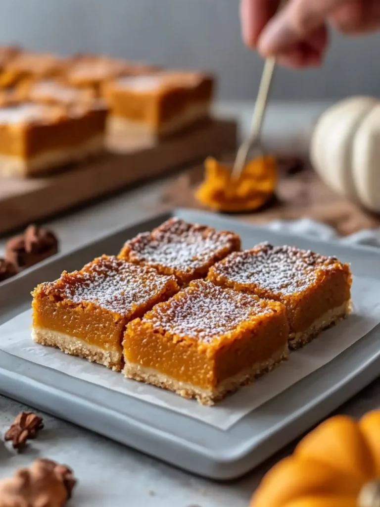 Dreamy Pumpkin Pie Bars Perfect for Fall Gatherings 3 Pumpkin Pie Bars