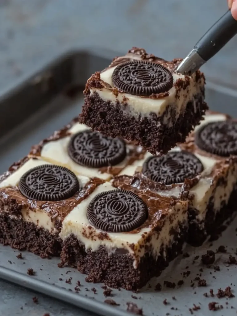 Decadent Oreo Cheesecake Brownies for Sweet Bliss 3 Oreo Cheesecake Brownies