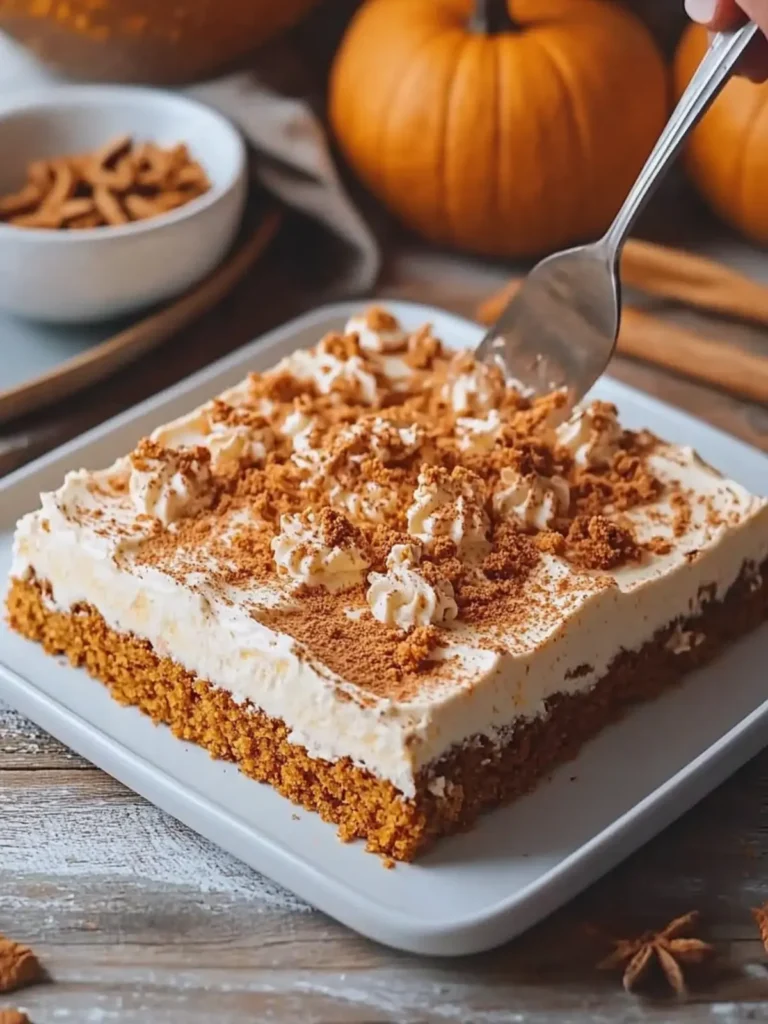 Pumpkin Spice Sheet Cake