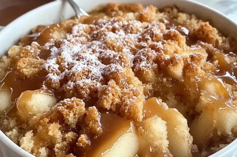 Caramel Apple Dump Cake