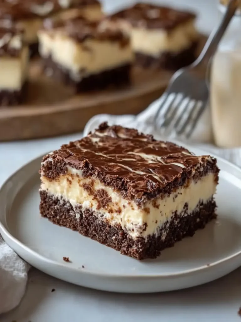 Brownie Cheesecake Bars