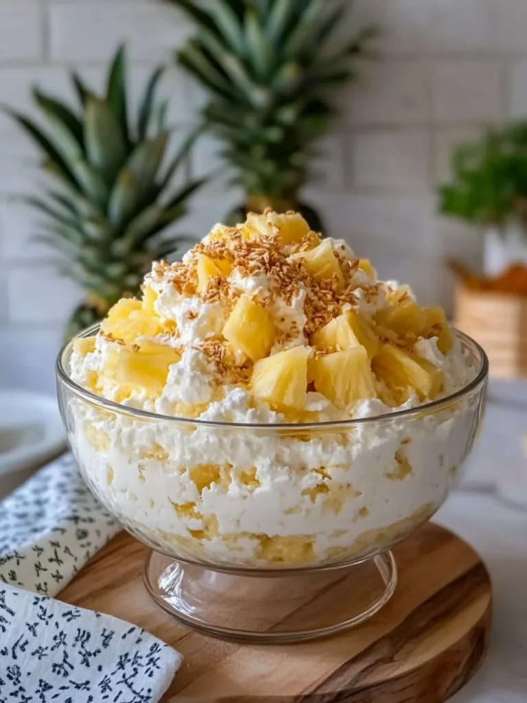 Pineapple Cheesecake Fluff Salad That Will Wow Your Guests 3 Pineapple Cheesecake Fluff Salad
