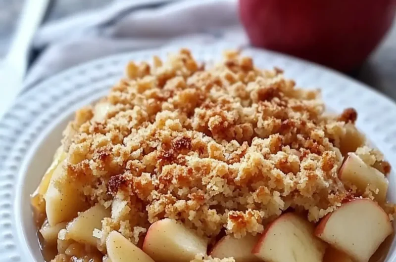 Caramel Apple Dump Cake