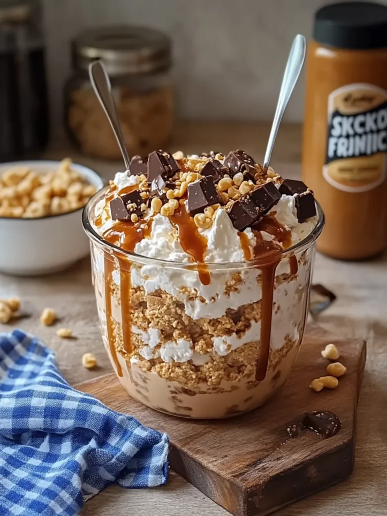 Decadent Snickers Caramel Fluff Dessert That Wow Your Guests 4 Snickers Caramel Fluff Dessert